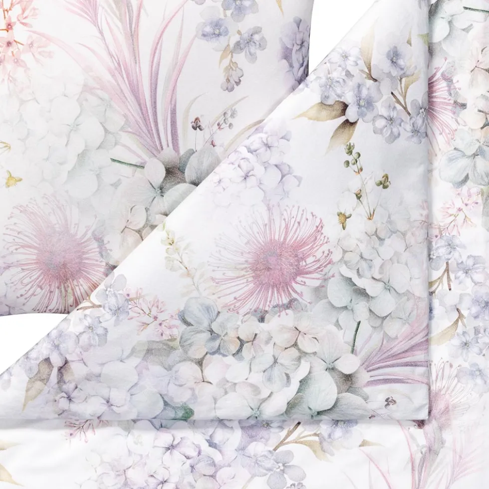 Bettwäsche Winter Bloom | silber