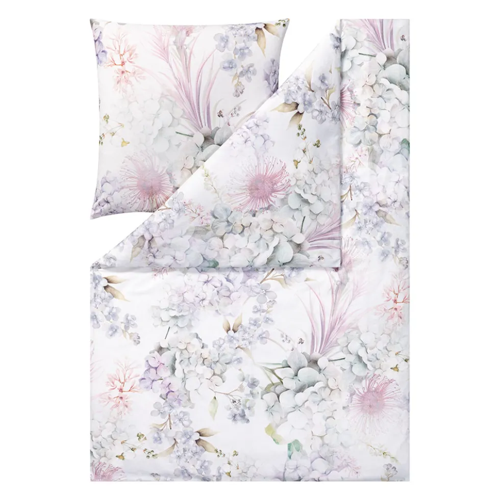 Bettwäsche Winter Bloom | silber