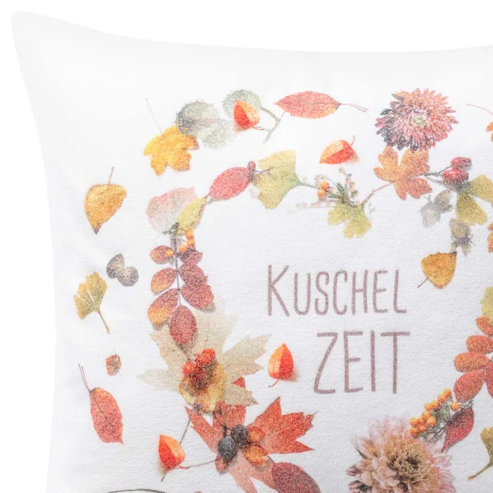 Dekokissenbezug Kuschelzeit | kastanie