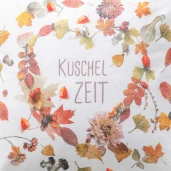 Dekokissenbezug Kuschelzeit | kastanie