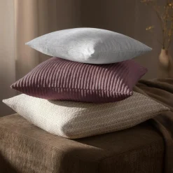 Dekokissen Soft Cord | altrosa