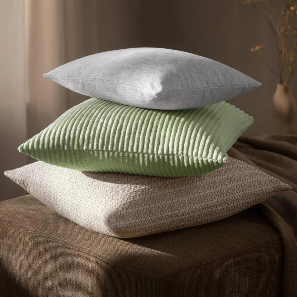 Dekokissen Soft Cord | salbei