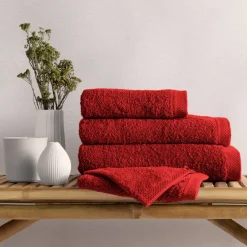 Frottierserie Pure | rot