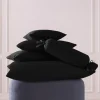 Kissenbezug Feinjersey | schwarz