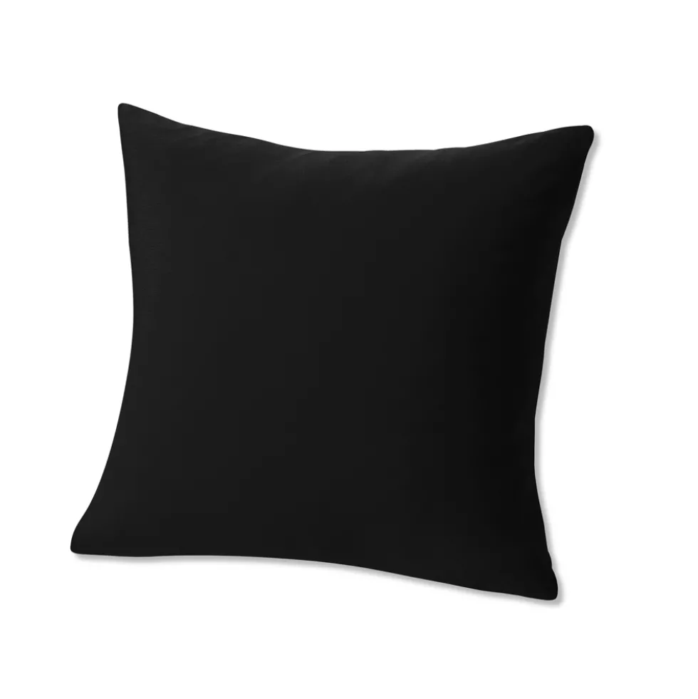 Kissenbezug Feinjersey | schwarz