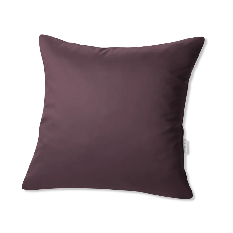 Kissenbezug Satin | aubergine