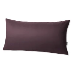 Kissenbezug Satin | aubergine