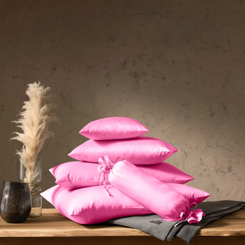Kissenbezug Satin | pink