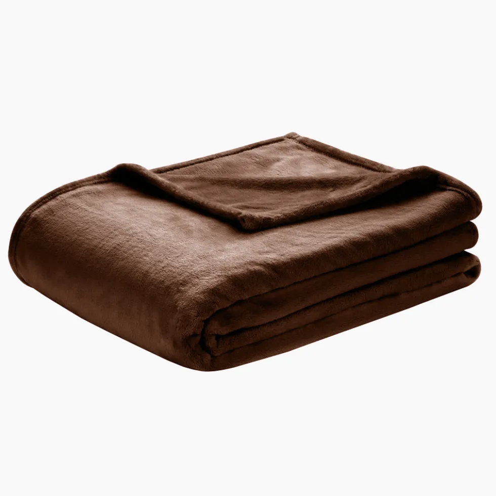 Kuscheldecke Polarflausch | braun