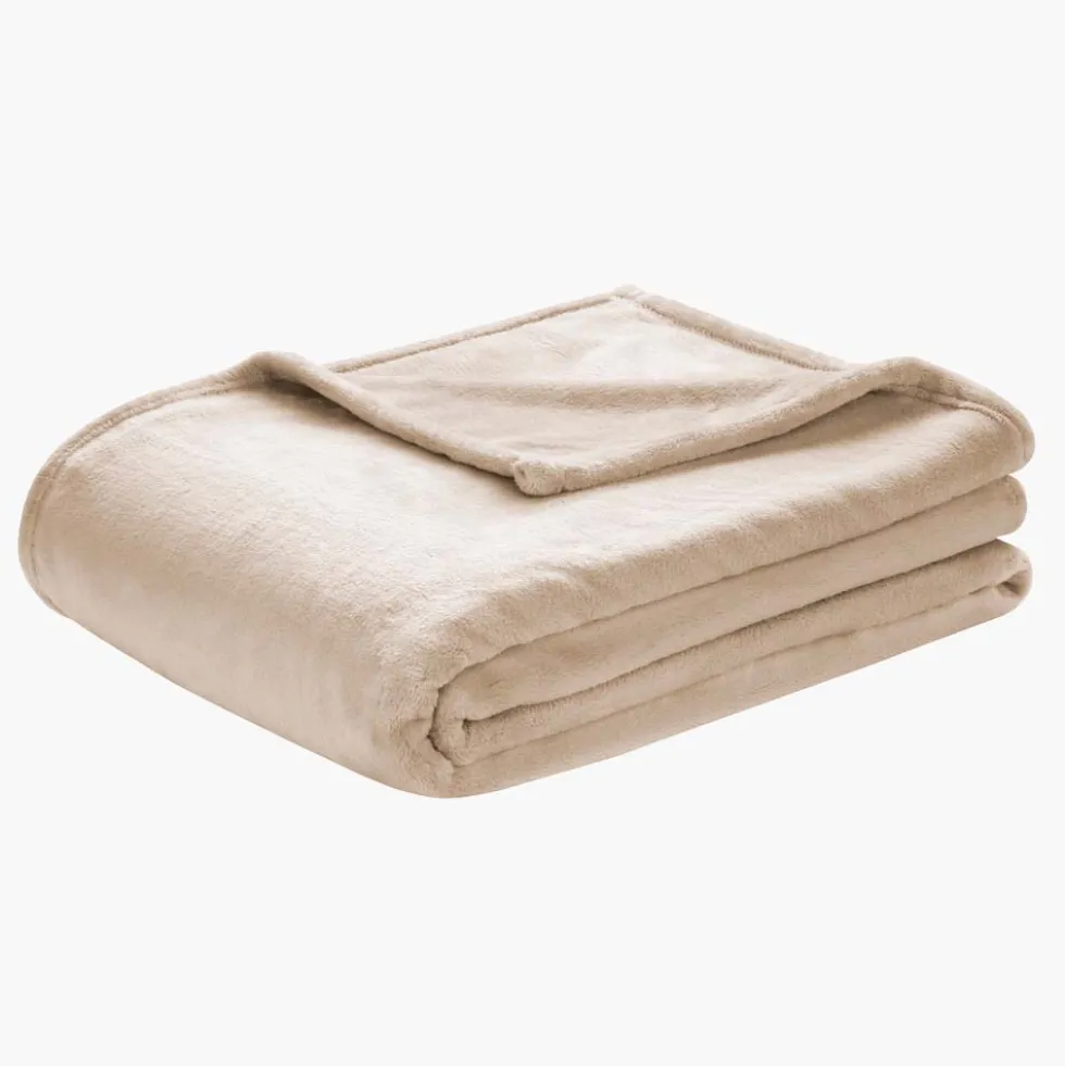 Kuscheldecke Polarflausch | elfenbein