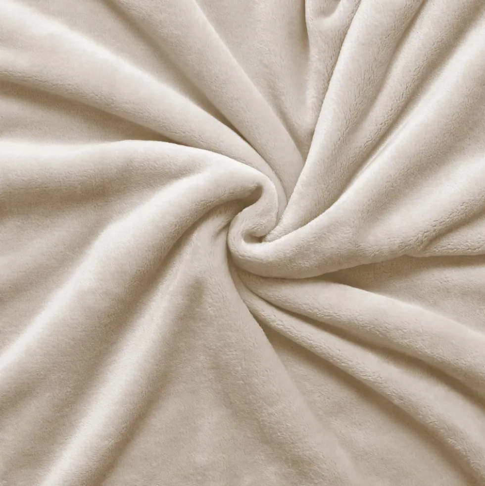 Kuscheldecke Polarflausch | elfenbein