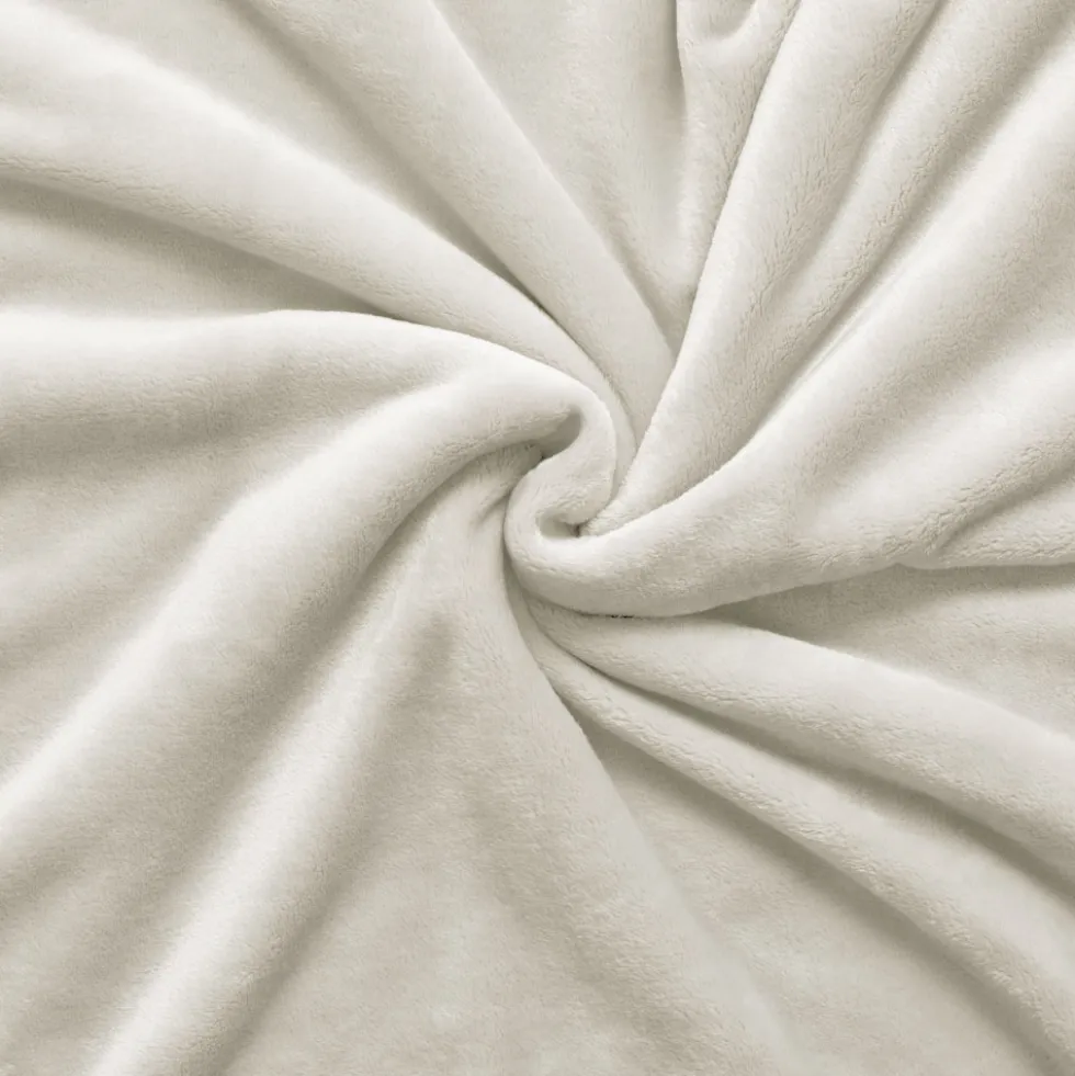 Kuscheldecke Polarflausch | weiss