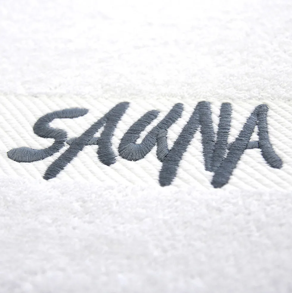 Saunatuch ESTELLA | weiss