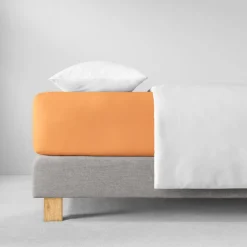 Spannbetttuch Feinjersey | apricot