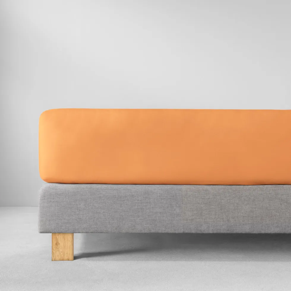 Spannbetttuch Feinjersey | apricot