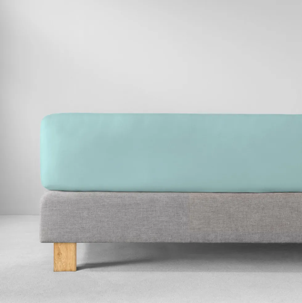 Spannbetttuch Feinjersey | azur