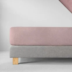 Spannbetttuch Samt-Velours | flieder
