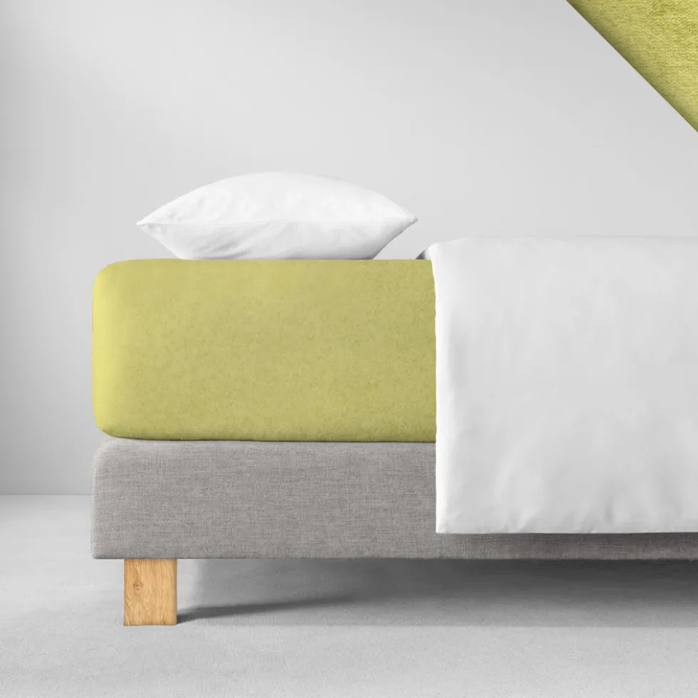 Spannbetttuch Samt-Velours | lind