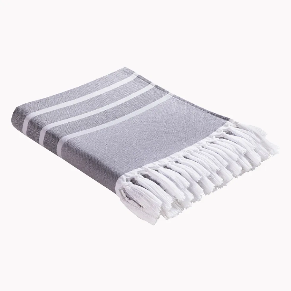 Strandtuch Sunstripes | grau