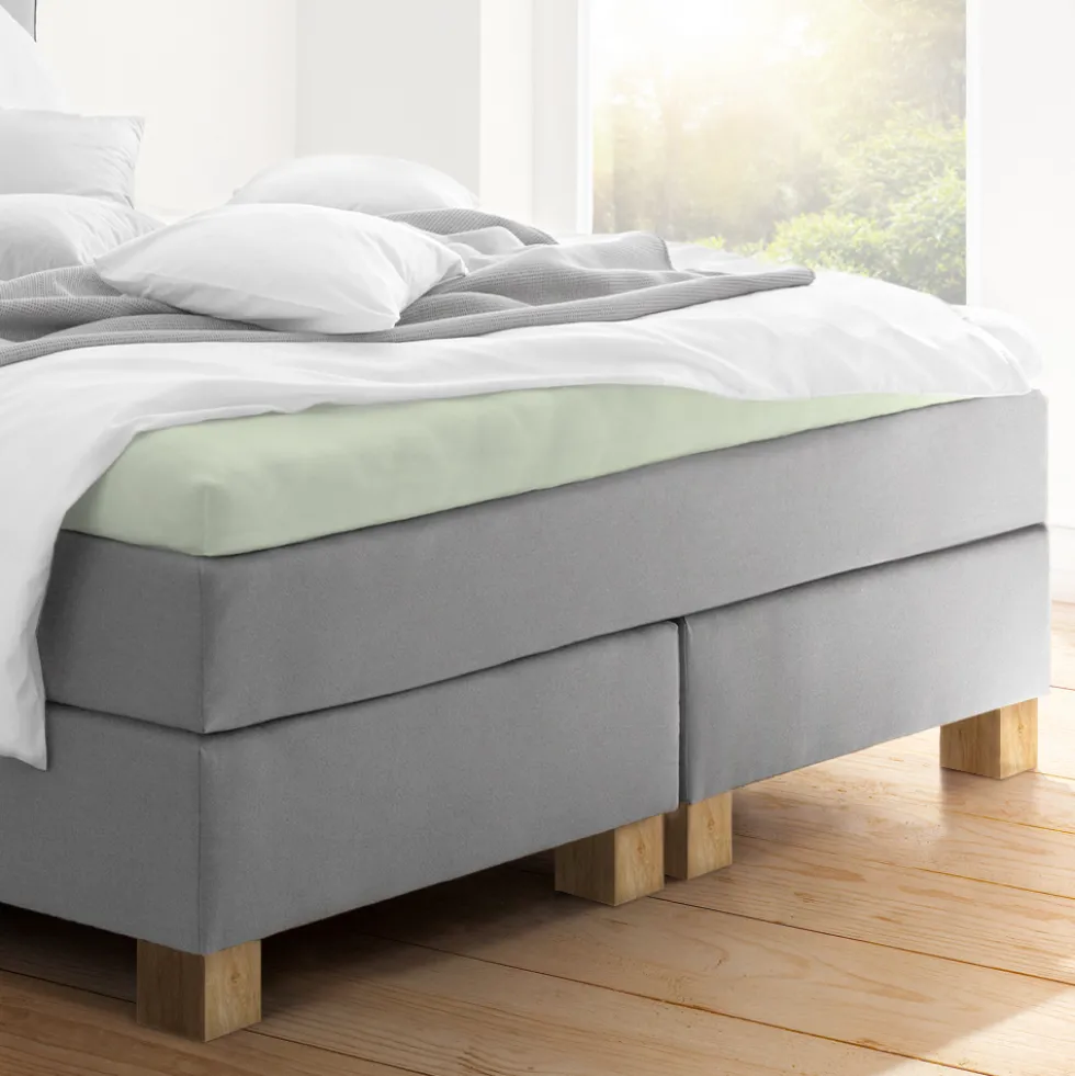 Topper-Spannbetttuch | verde