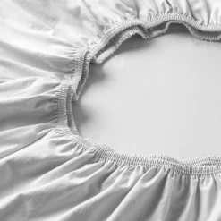 Topper-Spannbetttuch | weiss