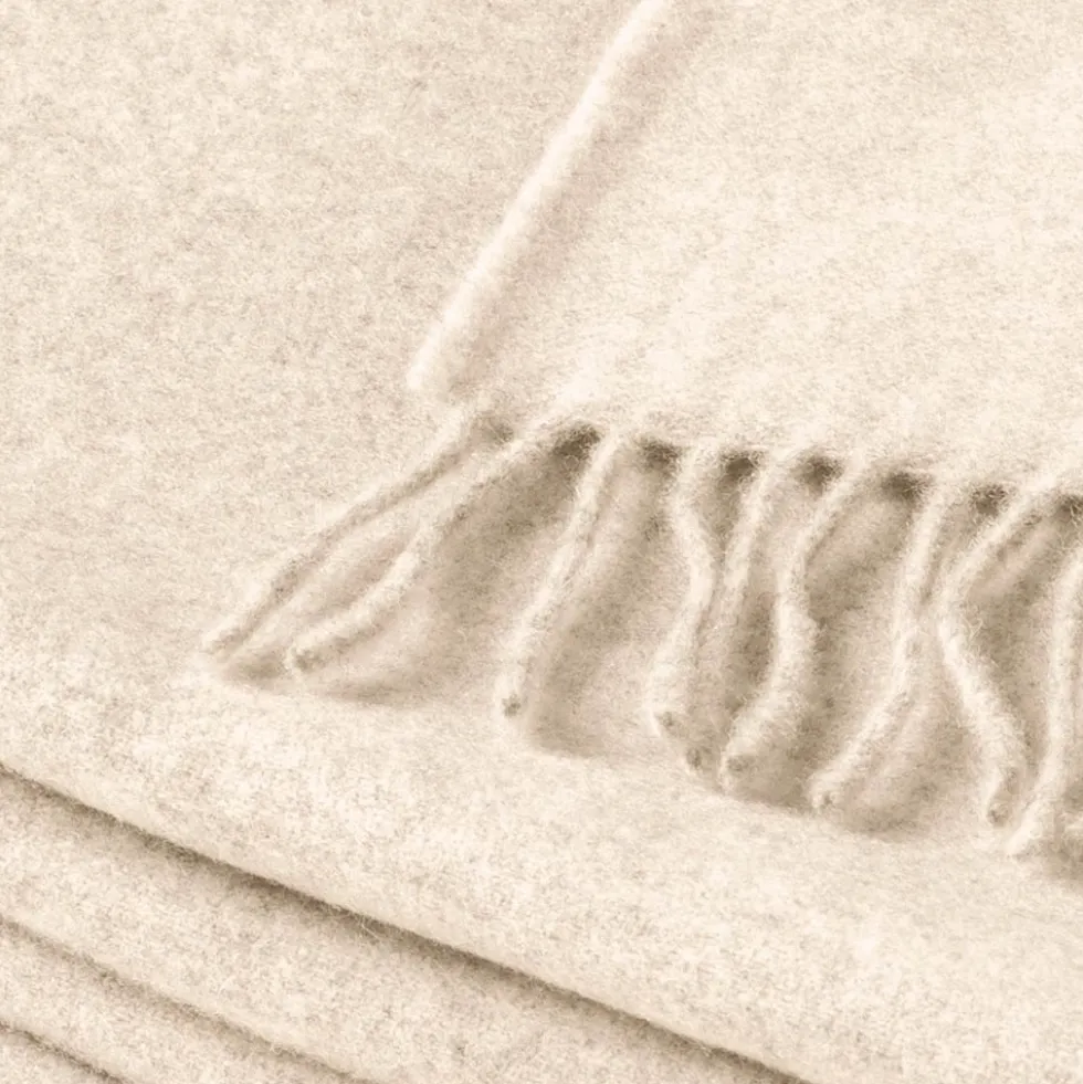 Wolldecke Ulisse | beige